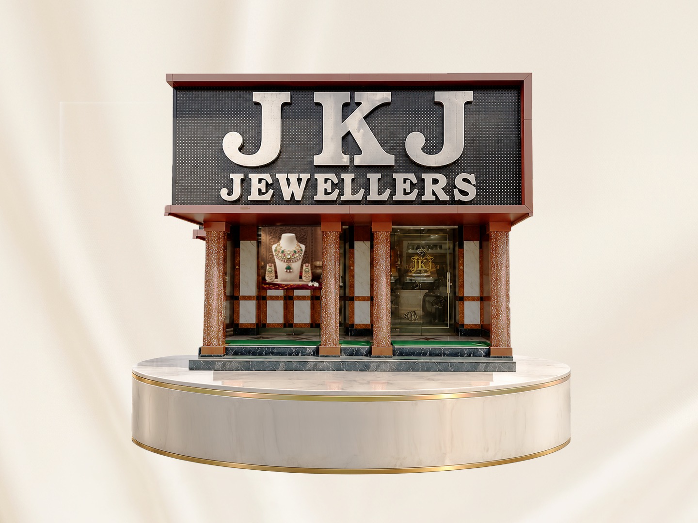 JKJ Jewellers showroom at Mansarovar, Jaipur